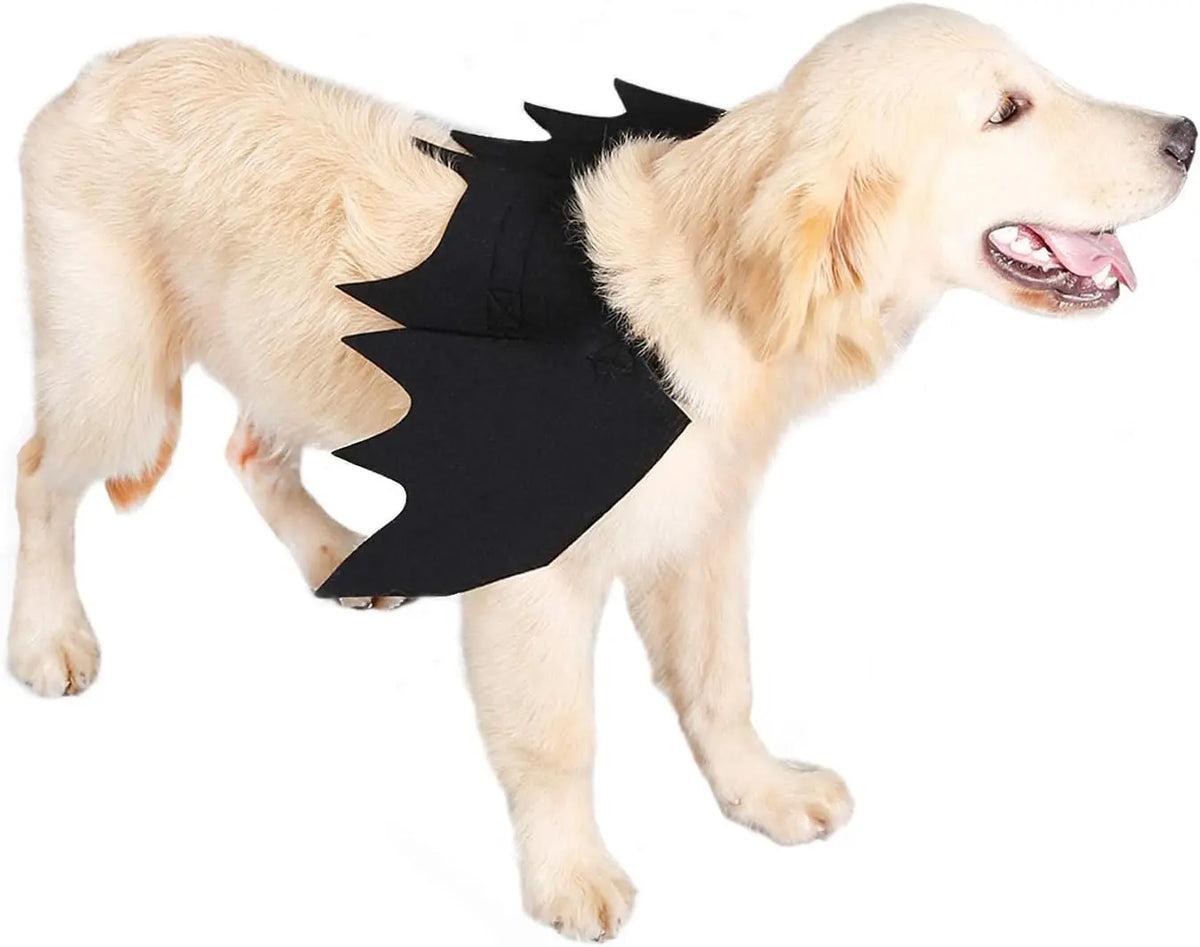 Dog Bat Costume - Halloween Pet Costume Bat Wings Cosplay Dog Costume Cat Costumes for Party M