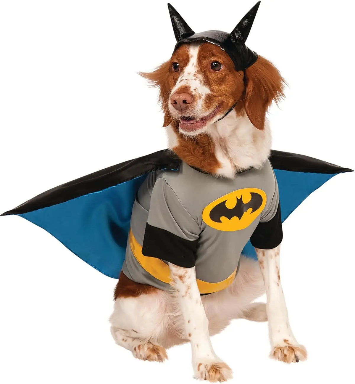 Comic Superheroes: Batman Pet Costume for Dogs or Cats by Rubies, Large