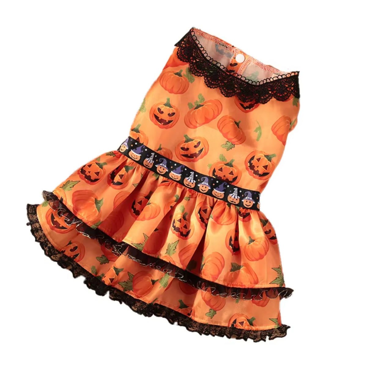 1pcs popular Halloween pet supplies dog clothes costumes pumpkin skirts and small dog clothes