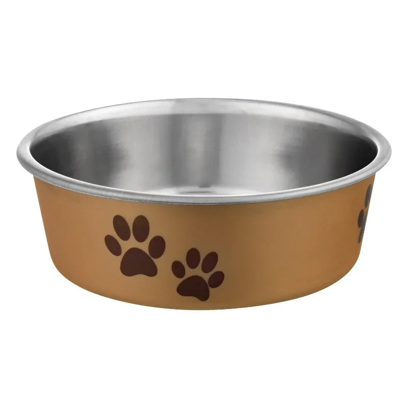 Dog Bowl ,Small Champagne, 1.0 CT,Stops gulping, helps prevent bloat .