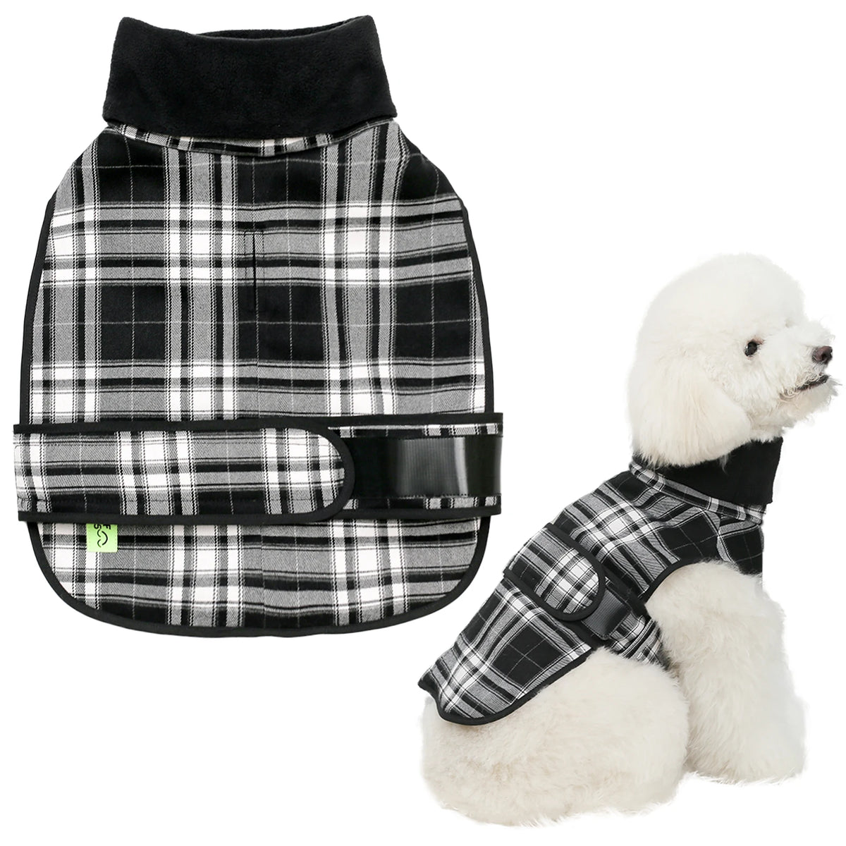 Stylish Water Repellent Warm Cosy Puppy Dog Apparel Warm Large Fluffy Stretch Dog Clothes Jumpers Vest Coat