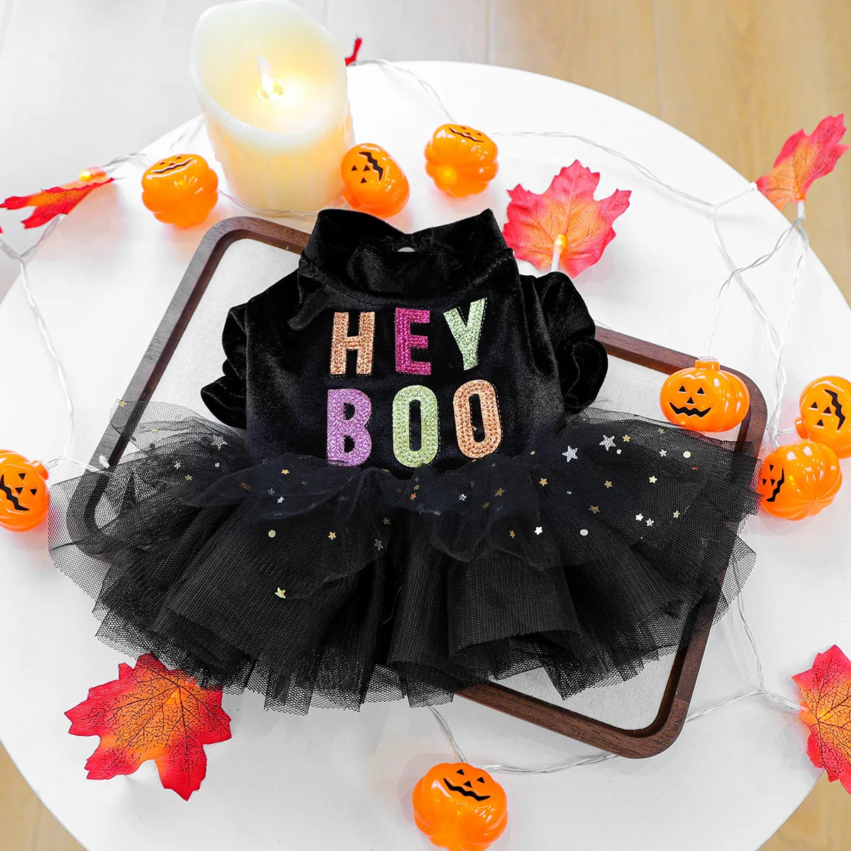 Funny Puppy Autumn Winter Clothes For Small Dogs Halloween Bubble Sleeve Pet Dress Princess New Cat Apparel Dachshund Pomeranian