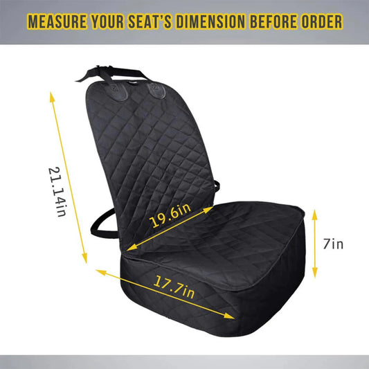Dog Car Front Seat Covers 100% Waterproof Pet Cat Dog Carrier Mat Seat Cover for Cars Trucks SUV Front Seat Dog Accessories