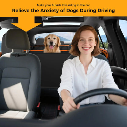 Pet Car Hammock Multi-Functional Pet Car Hammock for Back Seat Dogs Cars SUVs Trucks Waterproof Protector Best 2026