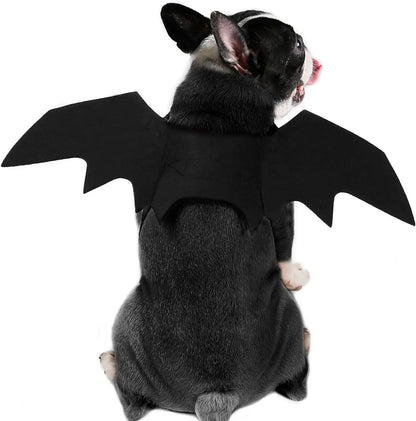 Dog Bat Costume - Halloween Pet Costume Bat Wings Cosplay Dog Costume Cat Costumes for Party M