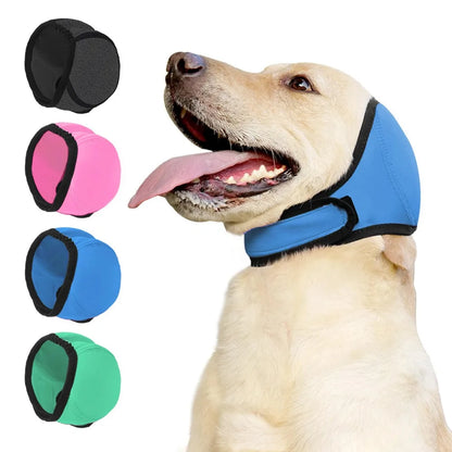 Noise Reduction Dog Ear Covers Hearing Protection Waterproof Dog Calming Earmuff Shock Proof Adjustable Pet Ear Muffs