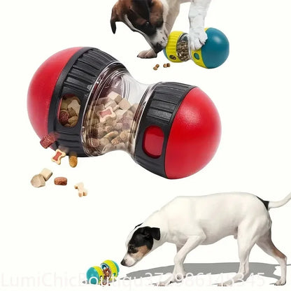 Interactive Dog Snack Dispenser Toy Plastic Pet Slow Feeder Toy Bring Fun & Healthy Eating For All Dogs