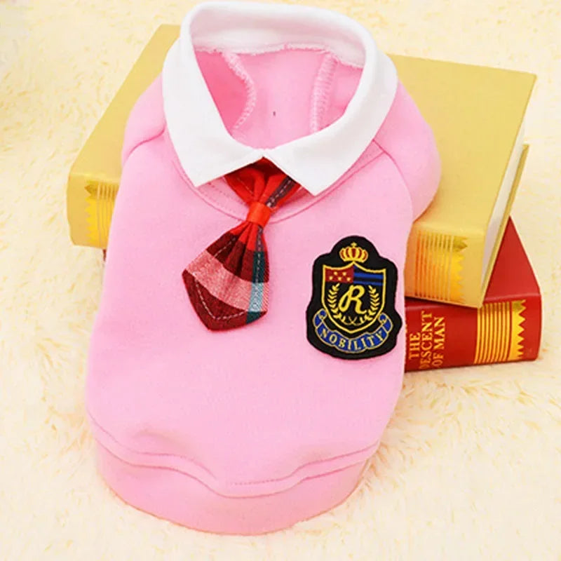 Couple Pet Dog Clothes Pet Uniform Clothing for Small Medium Dogs Costume Chihuahua Puppy Pet Shirt Clothes for Dogs Ropa Perro