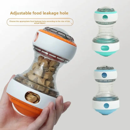 Interactive Dog Treat Dispenser Toy Dog Puzzle Rolling Leak Food Ball Toy Durable Chew Tooth Healthy Ball Suitable for All Breed
