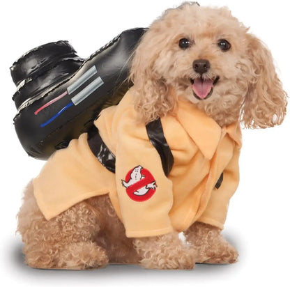 at Party City Ghostbusters: Ghostbusters Pet Costume for for Dogs or Cats by Rubies, Large