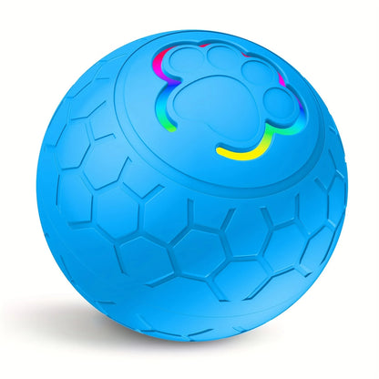 Smart Dog Toy Ball Electronic Interactive Pet Toy Ball USB Automatic Bouncing Rolling Toy Ball With RGB Lights Puppy Cat Product