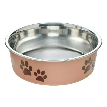 Dog Bowl ，Small Champagne, 1.0 CT，Stops gulping, helps prevent bloat .