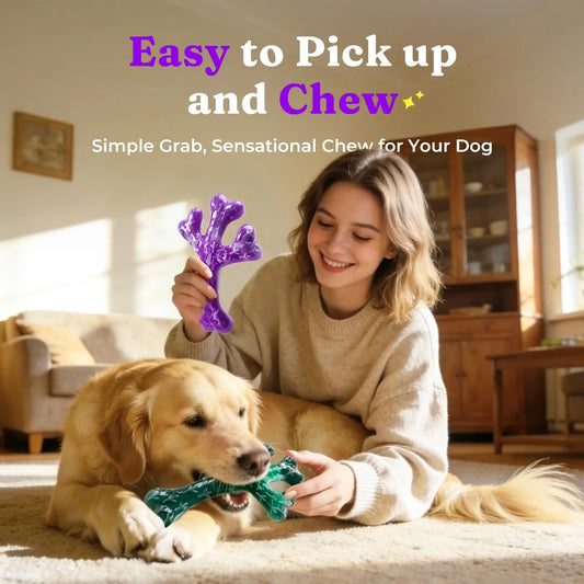 Indestructible Dog Chew Toys for Aggressive Chewers Large Breed Tough Bite Resistant Interactive Pet Toy Keep Dogs Busy Durable Training Supplies Puppy Gift