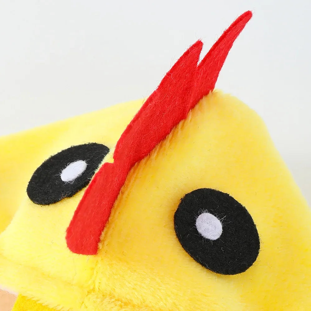 Cute Chicken Dog Pet Costume Funny Hoodie with D-Ring for Small Dogs And Cats Cosplay Outfit for Halloween And Christmas Parties
