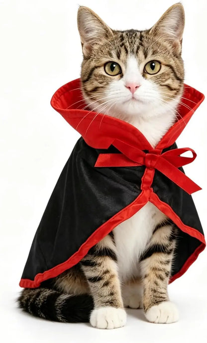Pet Sailor Costume for Cats Small Dogs, Cat Halloween Costumes, Small Dog Sailor Outfit, Cat Sailors Hat with Tie Collar, Pet Navy Costume for Kitten Puppy Statue Decoration