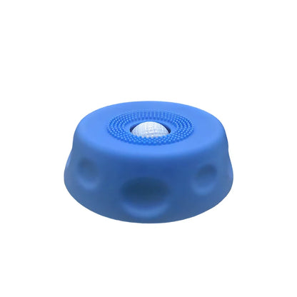 Silicone Slow Feeder Dog Lick Bowl with Interactive Rolling Ball, Anti‑Slip Anti‑Tip Pet Licking Feeder Bowl for Dogs & Cats, Perfect for Bone Broth Liquid Treats