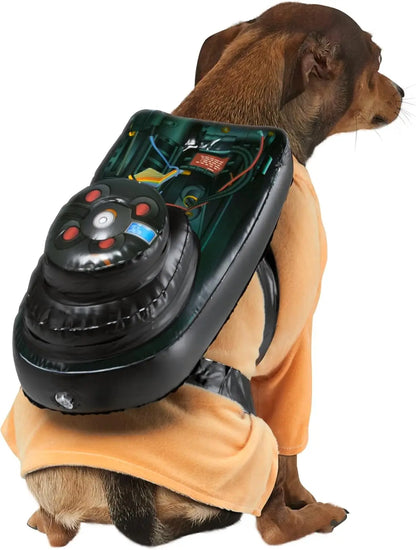 at Party City Ghostbusters: Ghostbusters Pet Costume for for Dogs or Cats by Rubies, Large
