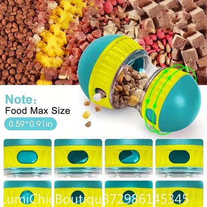Interactive Dog Snack Dispenser Toy Plastic Pet Slow Feeder Toy Bring Fun & Healthy Eating For All Dogs