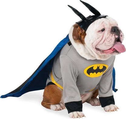 Comic Superheroes: Batman Pet Costume for Dogs or Cats by Rubies, Large