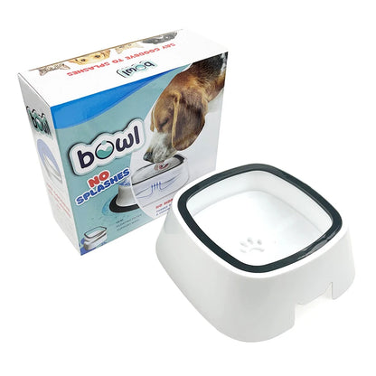Pet Water Bowl Pet Bowl Splash-proof Floating Bowl Non-wet Mouth Water Dispenser Cat Water Dispenser Dog Drinking Bowl