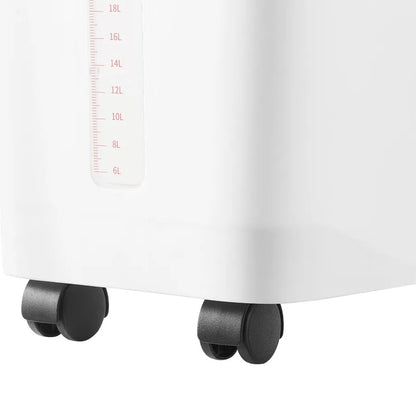 Large 11.4Gallon/50L Rice Storage Container for Kitchen Ingredients Grain Cereal Flour Pet Food Dispenser with Wheels Scoop Sca