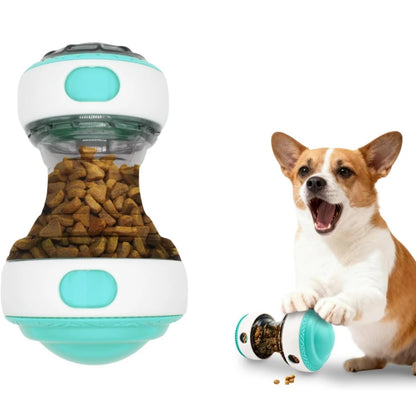 Interactive Dog Treat Dispenser Toy Dog Puzzle Rolling Leak Food Ball Toy Durable Chew Tooth Healthy Ball Suitable for All Breed