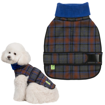 Stylish Water Repellent Warm Cosy  Puppy Dog Apparel Warm Large Fluffy Stretch  Dog Clothes Jumpers Vest Coat