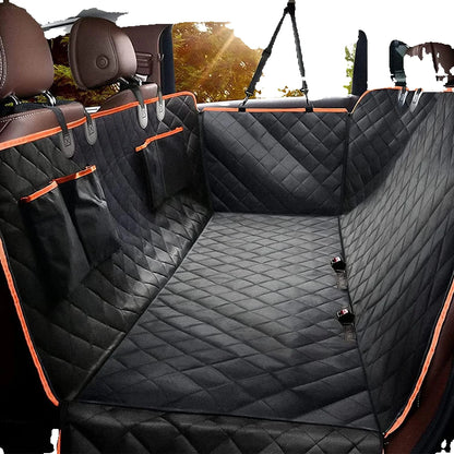 Pet Car Hammock Multi-Functional Pet Car Hammock for Back Seat Dogs Cars SUVs Trucks Waterproof Protector Best 2026