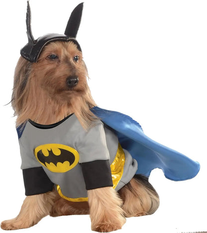 Comic Superheroes: Batman Pet Costume for Dogs or Cats by Rubies, Large