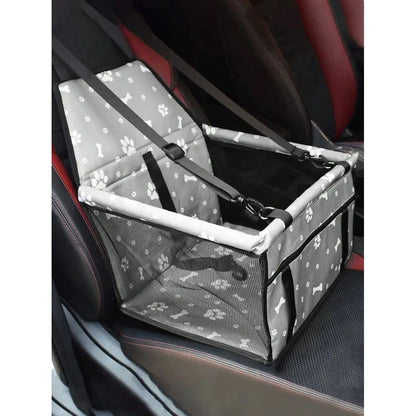 Pet Car Seat, Pet Carrier Basket For Dog And Cat, Pet Car Travel Bag, Car Front Seat Pet Barrier. Made Of 600D Thick Oxford Fab