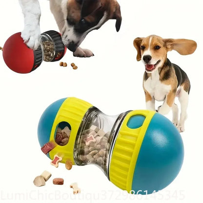 Interactive Dog Snack Dispenser Toy Plastic Pet Slow Feeder Toy Bring Fun & Healthy Eating For All Dogs