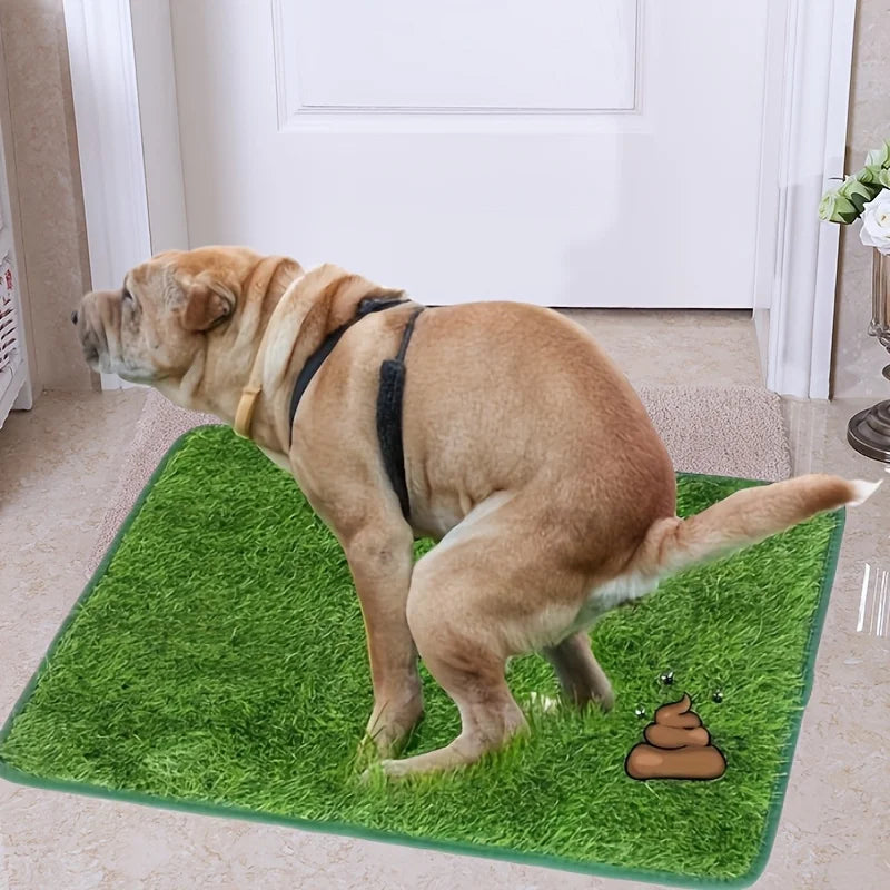 Ultimate Washable Dog Grass Mat - Reusable, Odor-Control Artificial Lawn for Pet Training, Easy-Clean Pee Pad Non-Slip Backing