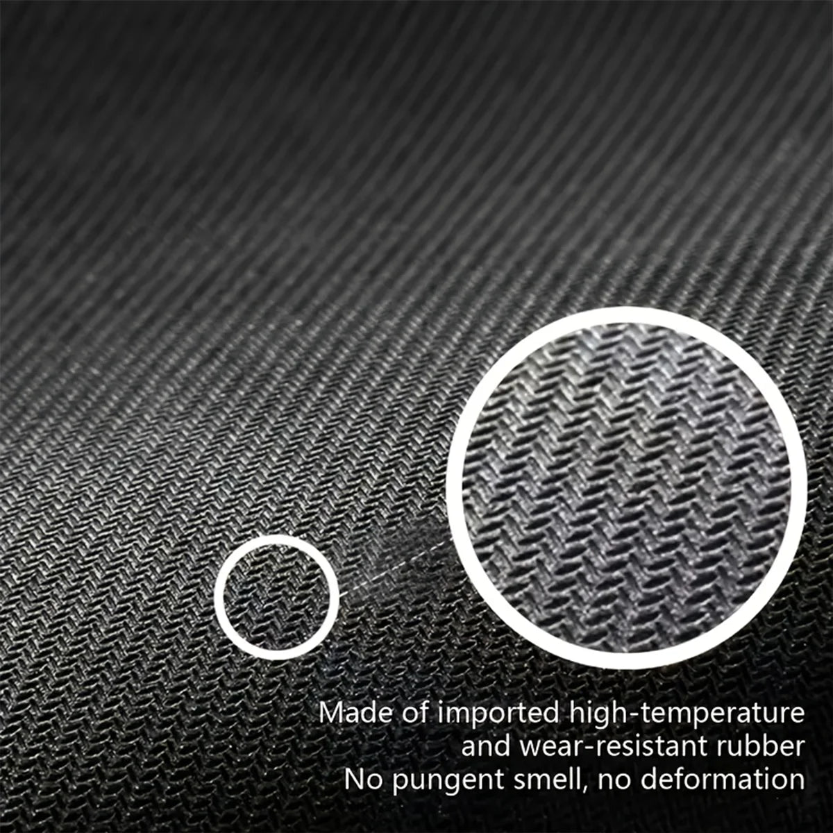 Heavy Duty Pet Bowl Mat Square Rubber Base Non Slip Absorbent Floor Protector for Cats and Dogs