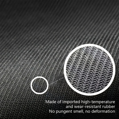 Heavy Duty Pet Bowl Mat Square Rubber Base Non Slip Absorbent Floor Protector for Cats and Dogs