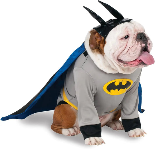 Comic Superheroes: Batman Pet Costume for Dogs or Cats by Rubies, Large