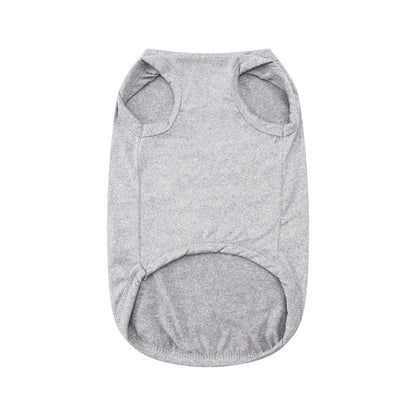 1pc  pet cat and dog T-shirt vest, special printed cute and fashionable, breathable and elastic fabric, suitable for indoor and outdoor sports in spring and summer