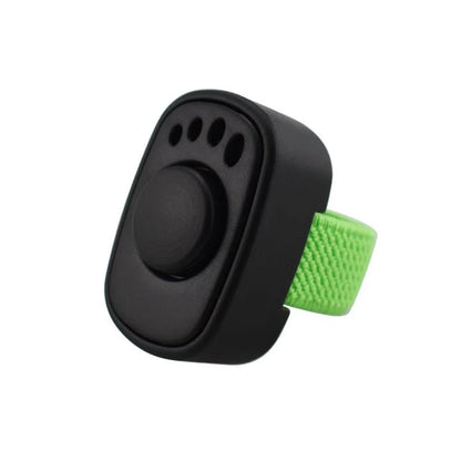 Professional Mini Finger Ring Dog Training Clicker Lightweight Interactive Sound Pet Trainer No Battery Needed