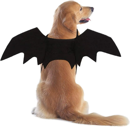 Dog Bat Costume - Halloween Pet Costume Bat Wings Cosplay Dog Costume Cat Costumes for Party M